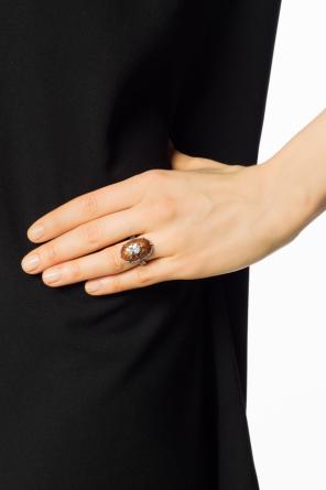 Ring with cubic zirconia, zdjęcie 2 Ring with cubic zirconia od Bottega Veneta